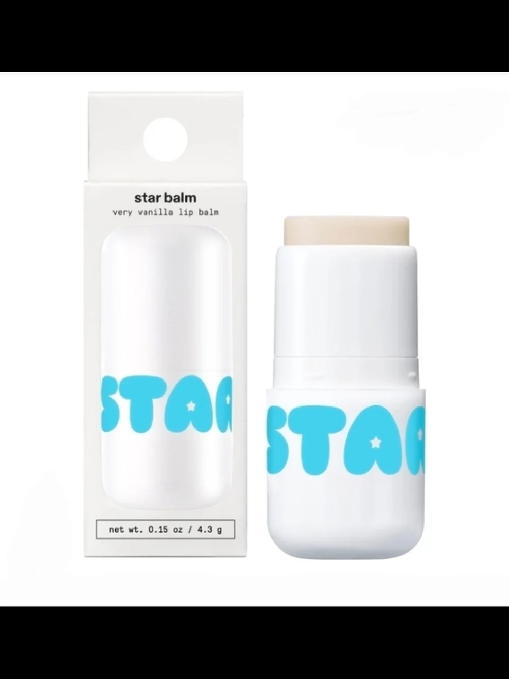 Star Balm Very Vanilla & Starfruit Lip Balm Duo - 0.15 Oz BNIB